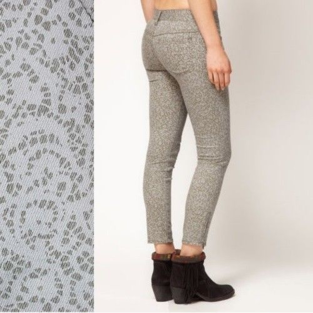 Free People Ankle Crop Skinny Jeans